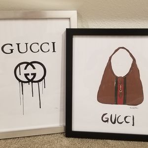 Gucci by Fairchild Paris prints/wall art